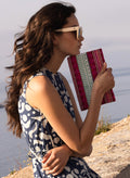 Beaded Envelope- Mezcal Red
