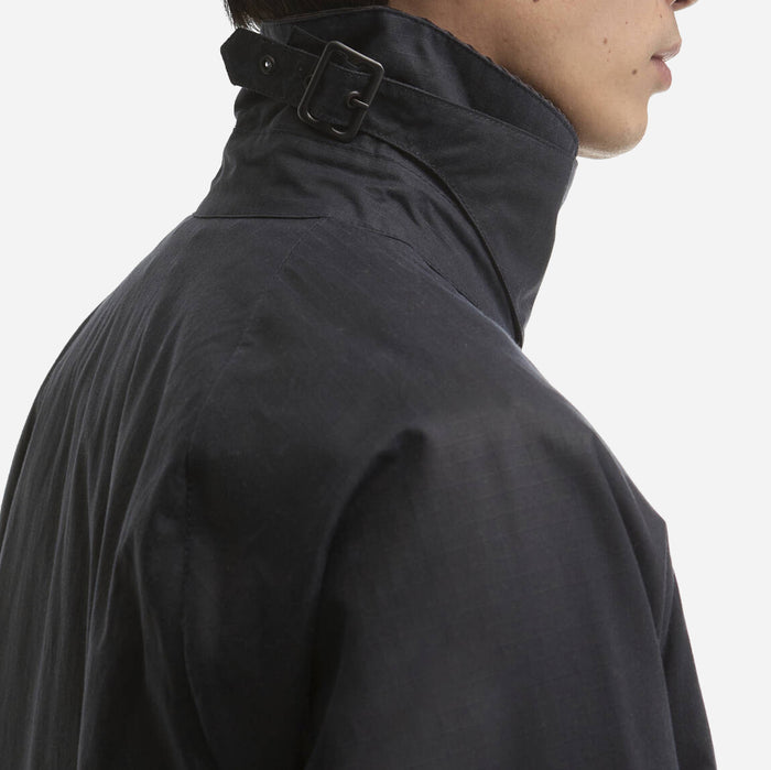 BEAUMONT SPECTATOR WAX JACKET - NAVY