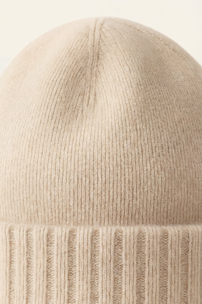 Bellora Cashmere Beanie Beige