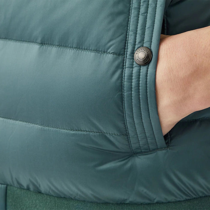 Belstaff - Circuit Gilet in Faded Teal - Nigel Clare