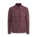 Belstaff - Hedger Overshirt in Aubergine - Nigel Clare