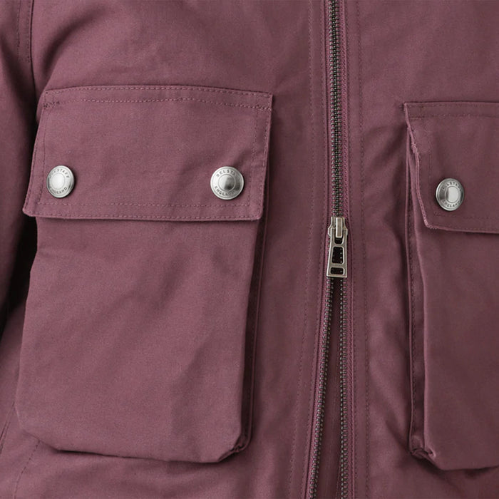 Belstaff - Hedger Overshirt in Aubergine - Nigel Clare