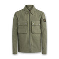 Belstaff - Hedger Overshirt in Pewter Green - Nigel Clare