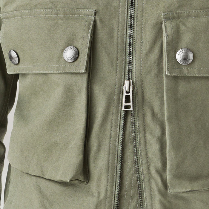 Belstaff - Hedger Overshirt in Pewter Green - Nigel Clare