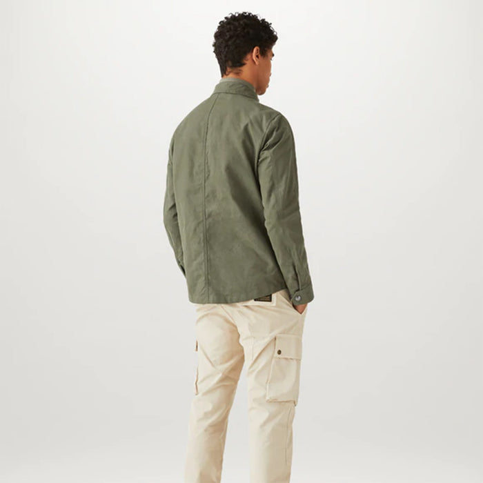 Belstaff - Hedger Overshirt in Pewter Green - Nigel Clare