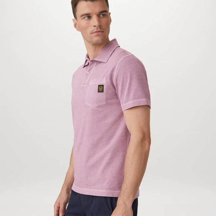 Belstaff - Lagoon Polo Shirt in Lavender - Nigel Clare