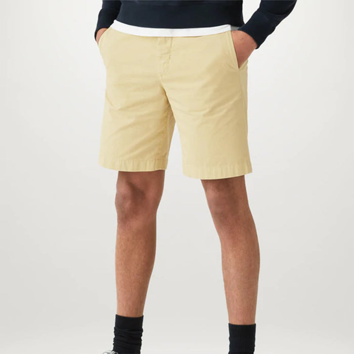 Belstaff - Officer Shorts in Sunbleached Khaki - Nigel Clare
