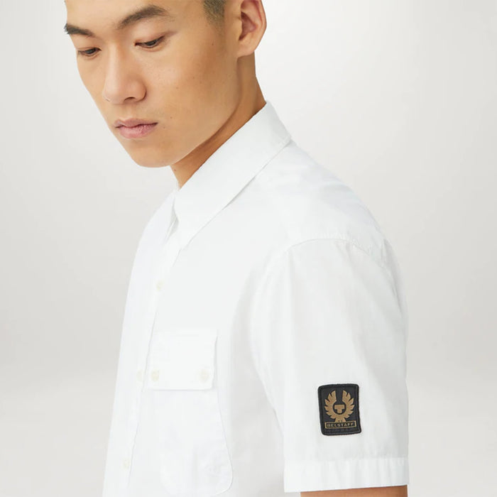 Belstaff - Pitch SS Shirt in White - Nigel Clare