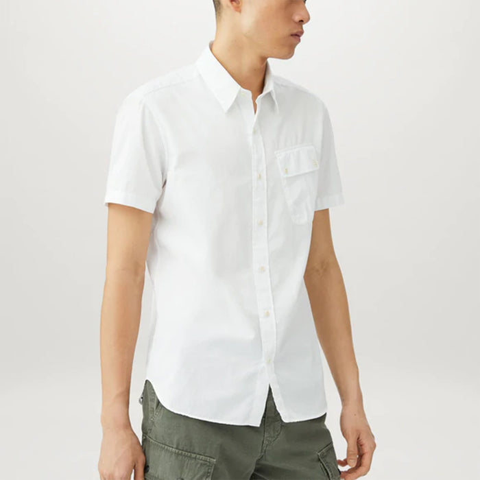 Belstaff - Pitch SS Shirt in White - Nigel Clare
