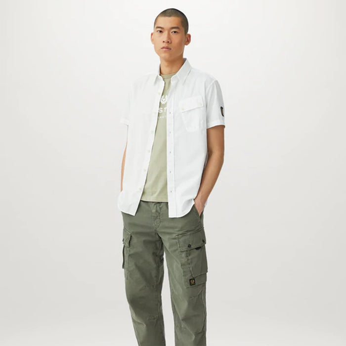 Belstaff - Pitch SS Shirt in White - Nigel Clare
