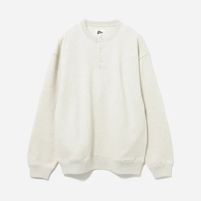 BENJAMIN BUTTON SWEATSHIRT - OATMEAL