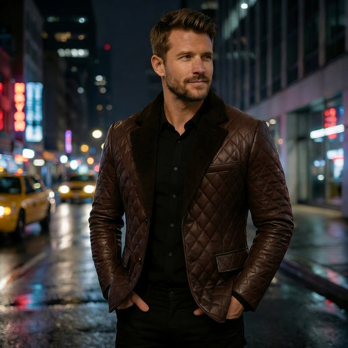 XS / Chocolate / Leather