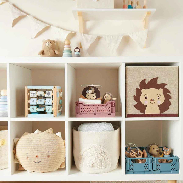 Bieco® Lesena aktivnostna kocka Forest Animals Bieco