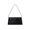 Black Baguette Bag I 3-Way Women Nappa Leather I Shoulder Bag