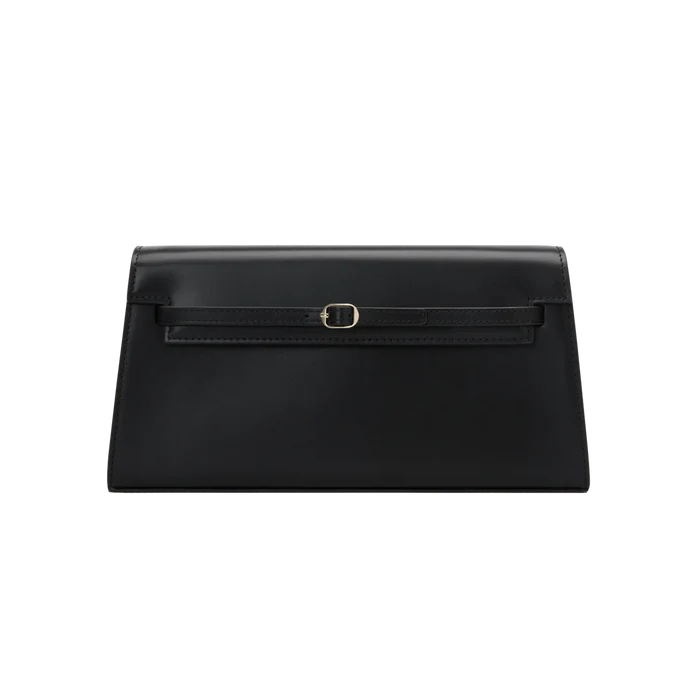 Black Baguette Bag I 3-Way Women Nappa Leather I Shoulder Bag