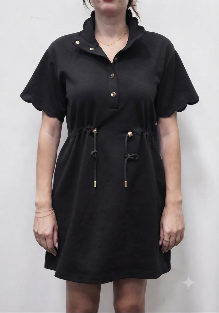 Black Scuba Dress