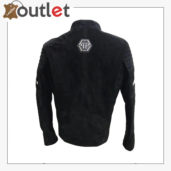 Black Suede Leather Jacket Leather Outlet