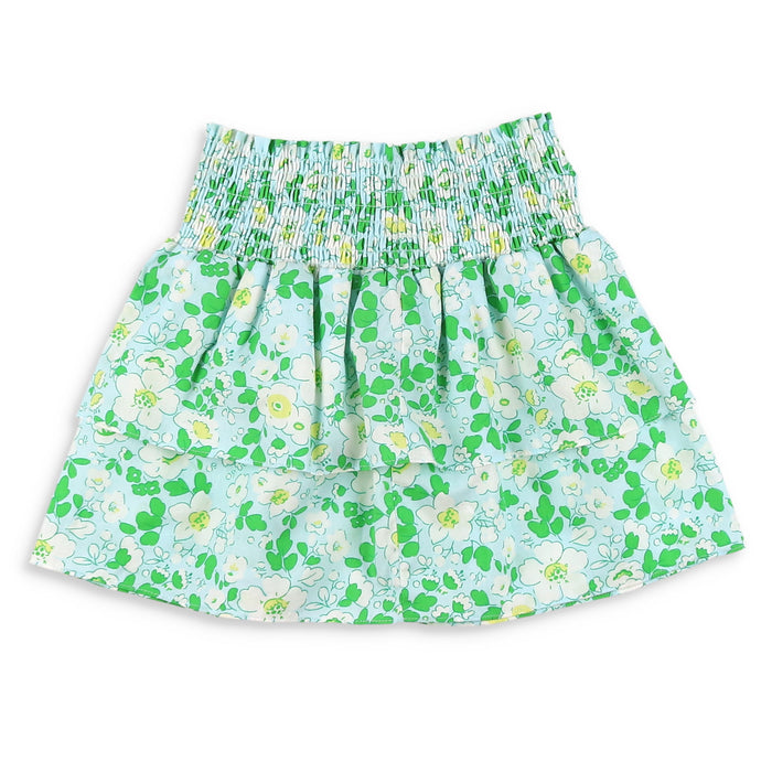 Blue Blossom Skirt Set