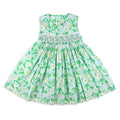 Blue Blossom Smocked Dress