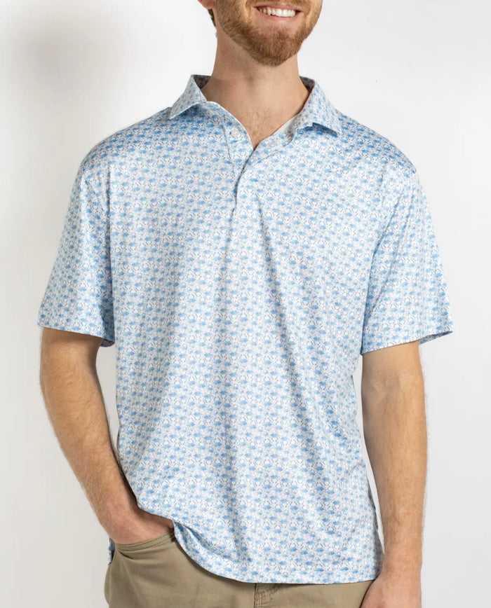 Blue Crab Performance Polo