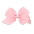 Blush Scallop Bow