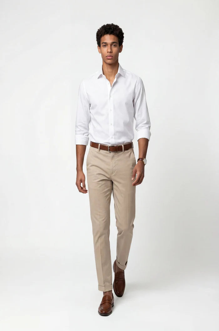 Blutailor Beige Chinos