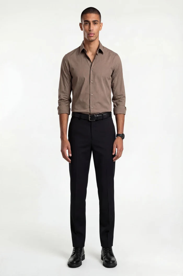 Blutailor Black Chinos