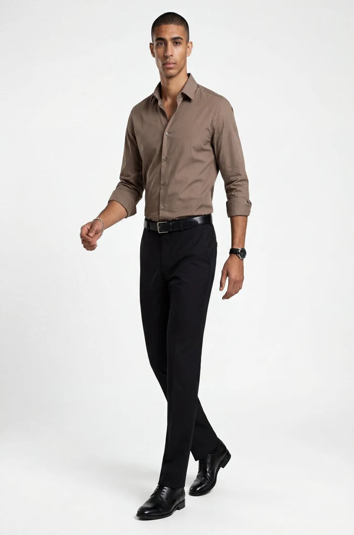 Blutailor Black Chinos