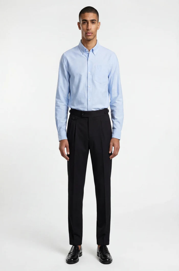 Blutailor Black Gurkha Pant