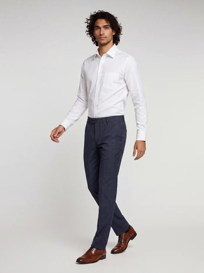 Blutailor Checkered Blue Gurkha Pant