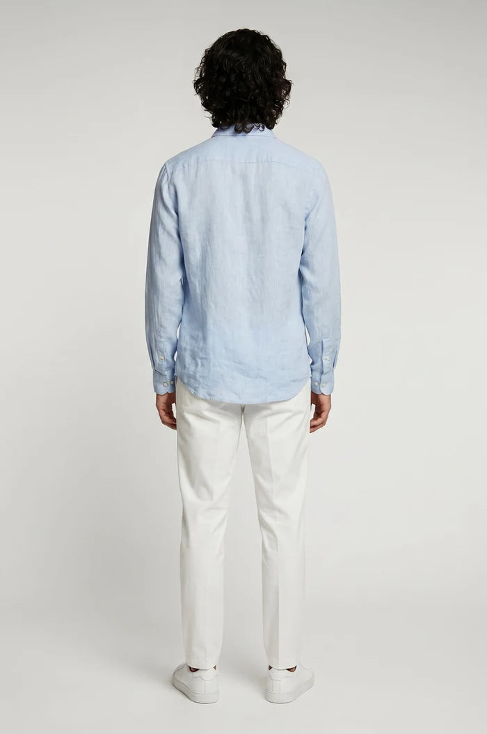 Blutailor Light Blue Linen Shirt