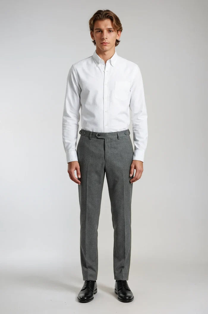 Blutailor Mid-Grey Formal Trouser