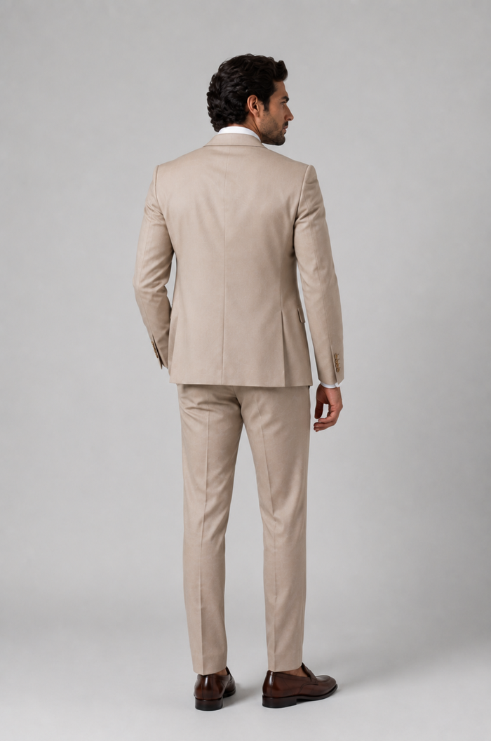 Blutailor Signature Sandstone Elite 2-Piece Suit
