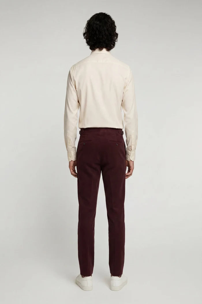 Blutailor Wine Gurkha Pant