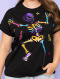 Bougie Bones Sequin Tee