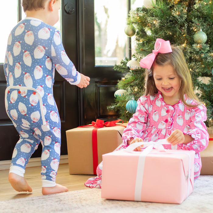 Boys Bamboo Onesie - Santa