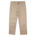 Boys Button Pants - Khaki Twill