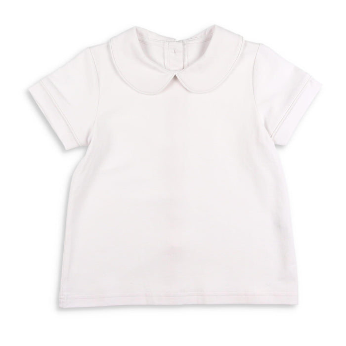 Boys Short Sleeve Collared Shirt