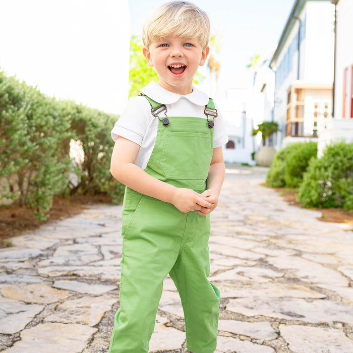 Boys Short Sleeve Collared Shirt