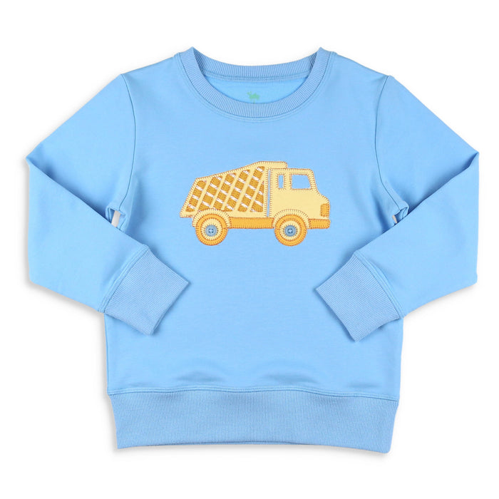 Boys Sweatshirt - Construction Trucks
