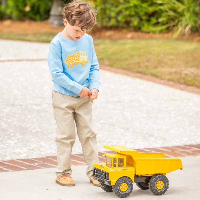 Boys Sweatshirt - Construction Trucks