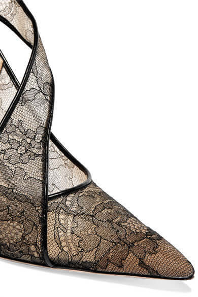 Breathable Lace High Heels for Elegant Evenings