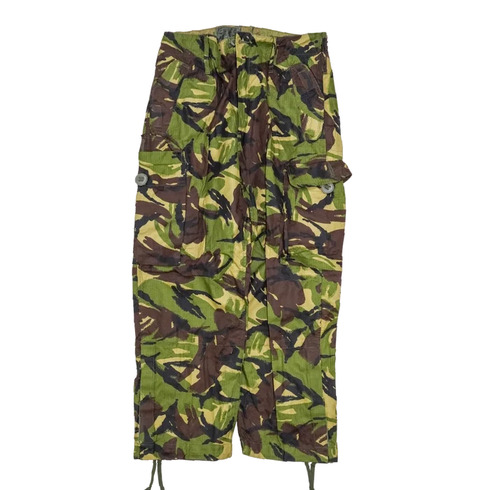 British Army DPM Ripstop Windproof Trousers - 80cm, Medium - British Army Surplus - Combat Trousers