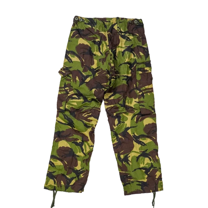 British Army DPM Ripstop Windproof Trousers - 80cm, Medium - British Army Surplus - Combat Trousers