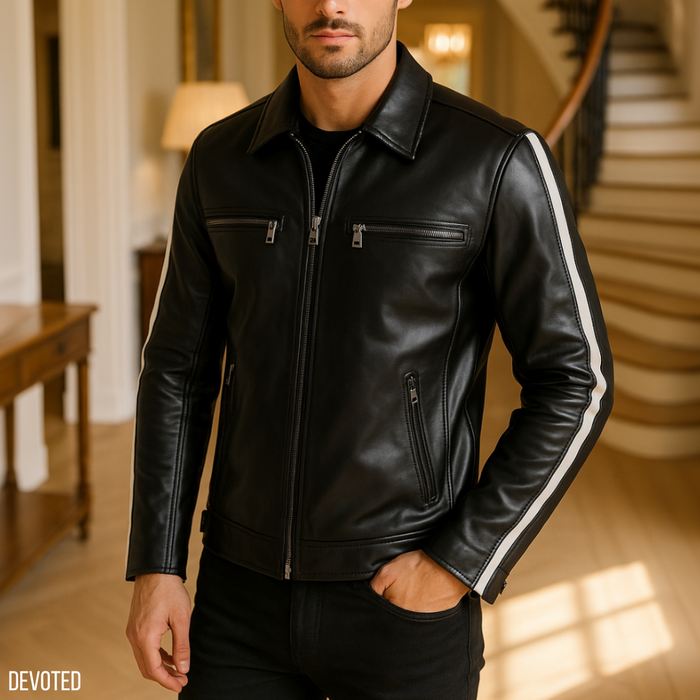 XS / Black / Leather