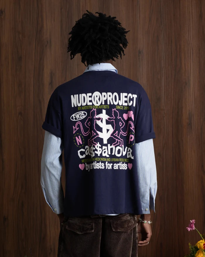 Cassanova Tee Navy