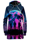 Children Of The Moon Hoodie Dress iEDM Epic Hoodie