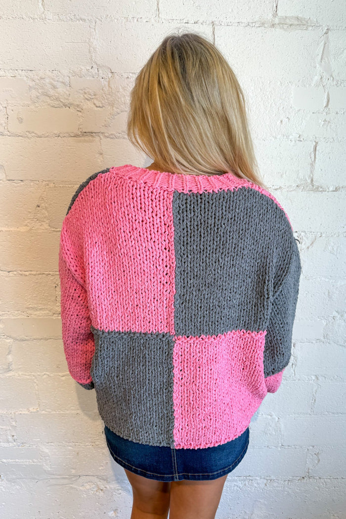 Chunky Knit Colorblock Sweater, Chunky Sweater, Sweaters, Knit Sweaters, Fall Styles, Adeline Boutique, Dallas Boutique
