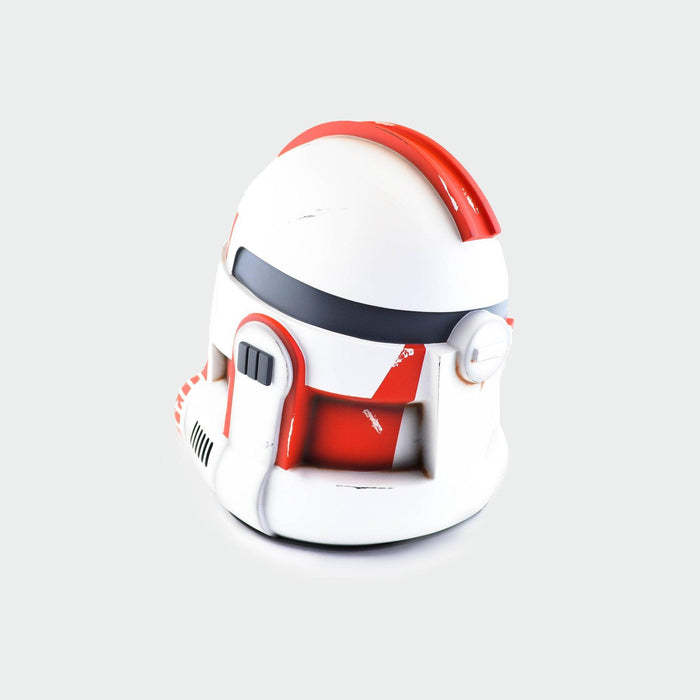 Clone 2 Animated Shock Weathered Helmet from Star Wars Clone Wars Series / Cosplay Helmet / Clone Wars Phase 2 Helmet / Star Wars Helmet Cyber Craft