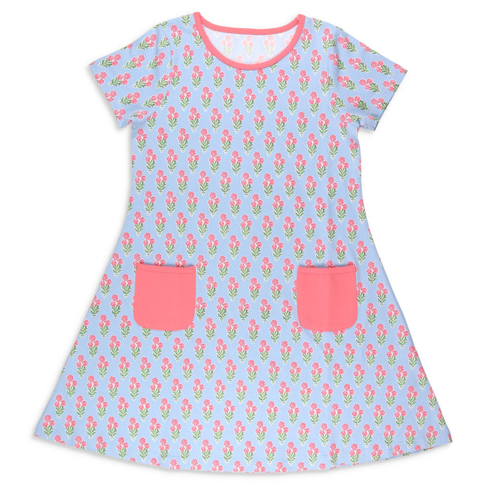 Coral Bouquet Play Dress